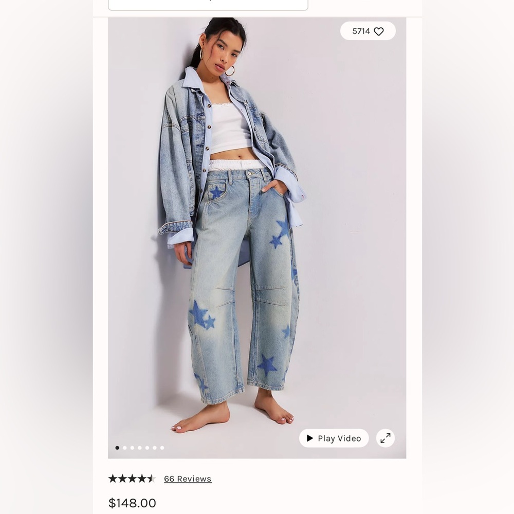 Free people star jeans